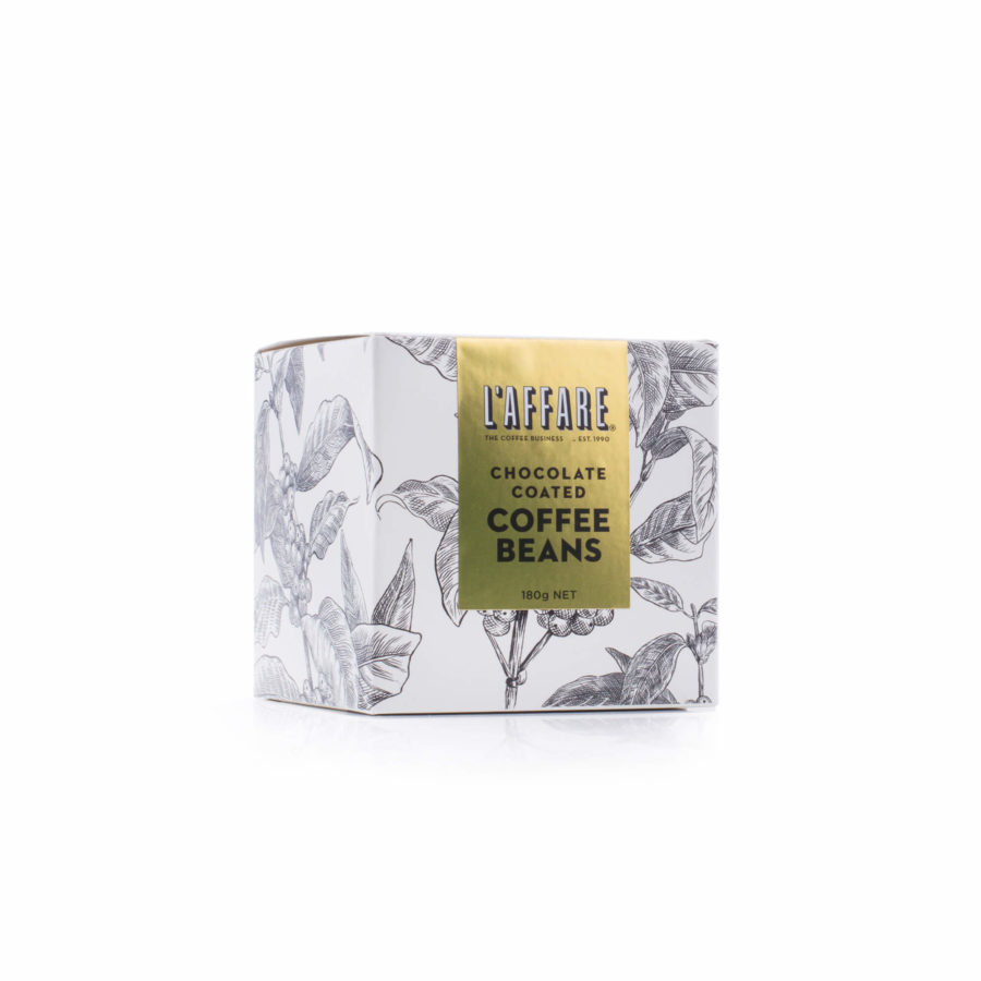 180G BOX OF CHOCOLATE COFFEE BEANS