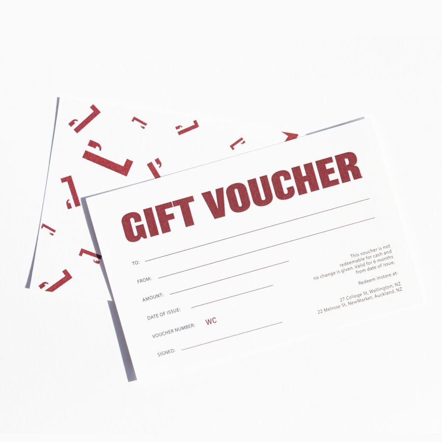 GIFT VOUCHERS