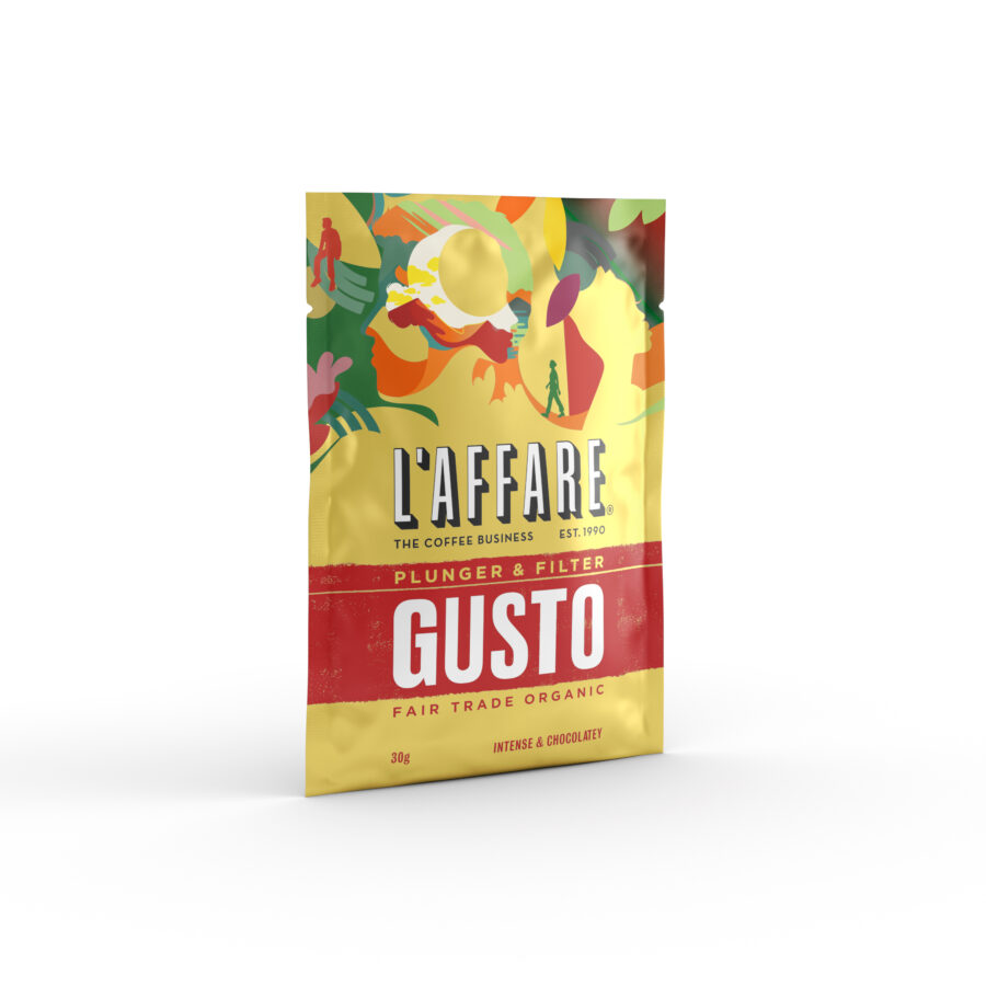 GUSTO COFFEE SACHETS - 25X30G