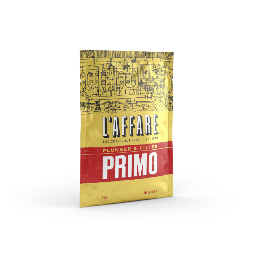 PRIMO COFFEE SACHETS - 25X30G